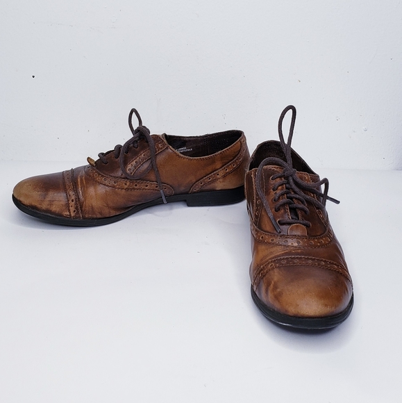 Born womans oxford shoes 7.5 brown leather børn - Picture 5 of 8